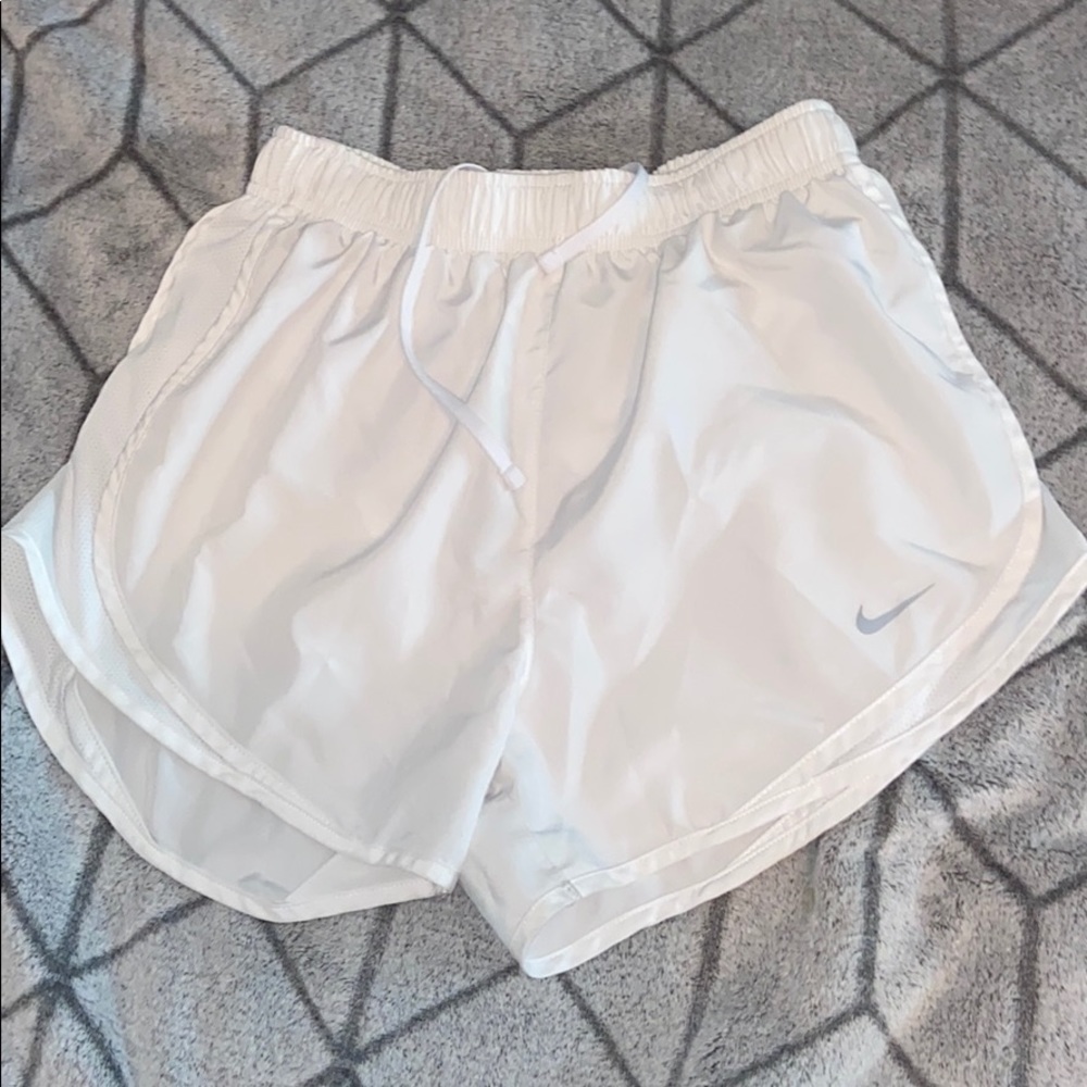 white shorts